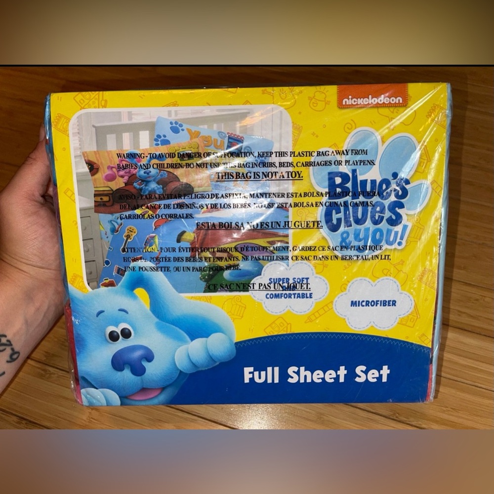 Blues Clues & You Sheet Set
